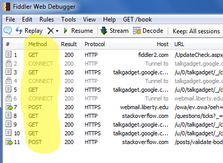 Screenshot of new created column
