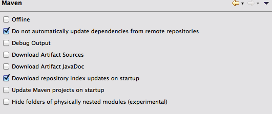 Maven Settings