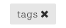 heavy remove icon, next to lightweight font