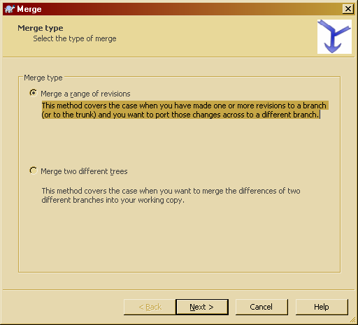 Merge type