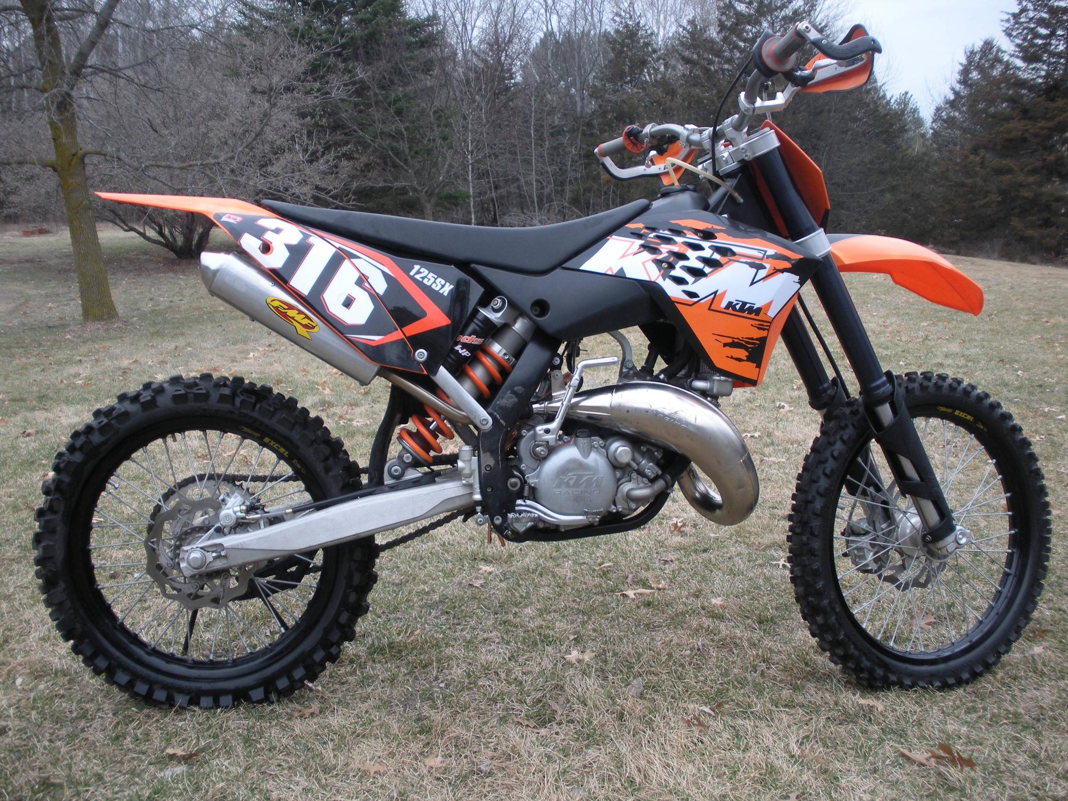 A mud bike.
