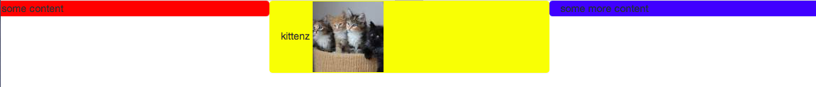 Three bootstrap columns with the center column longer than the other two columns
