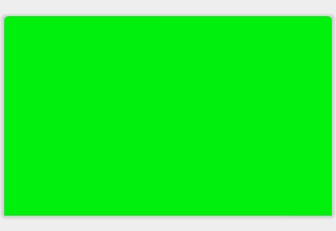 CardView with rounded corners only on top
