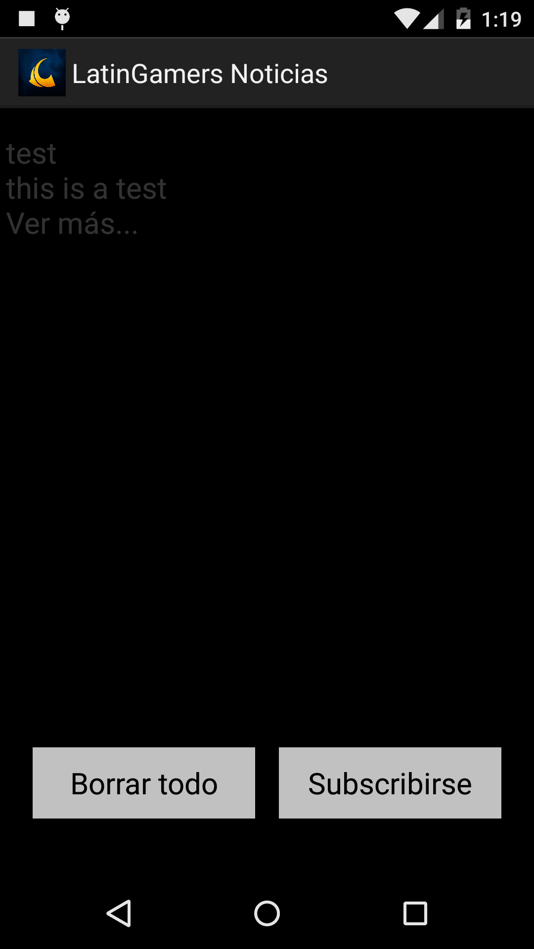 without opening the notification
