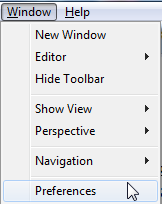 Window Preferences