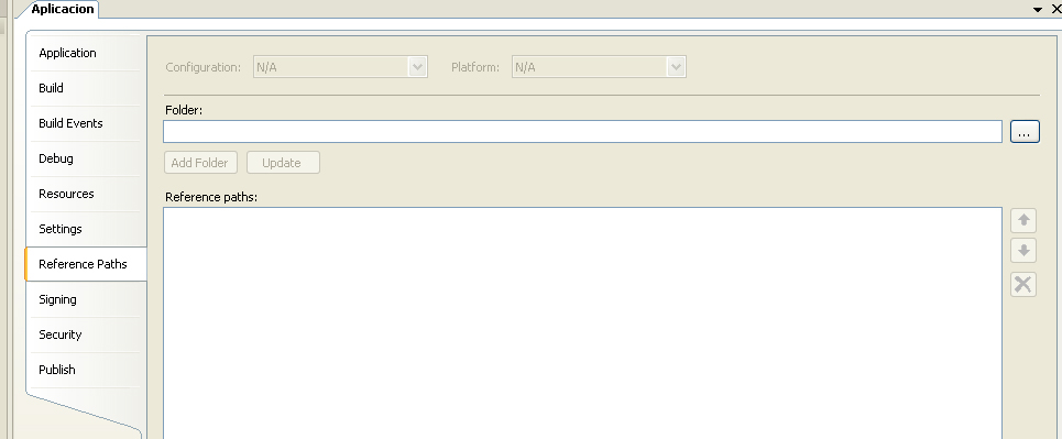 Project Properties