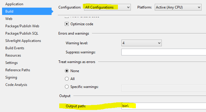 Build Configuration