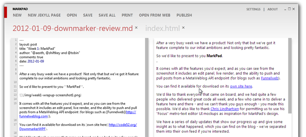 Markdown For Windows