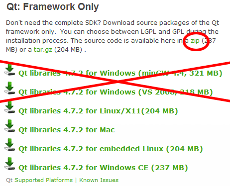 link-selection