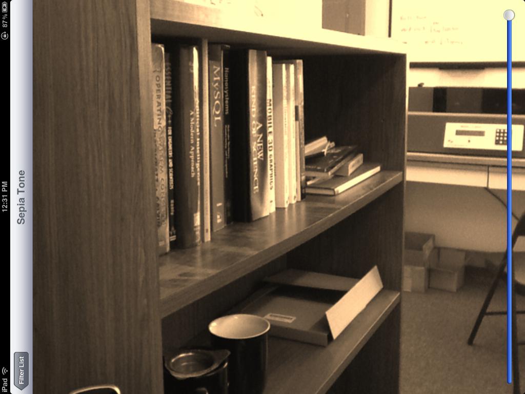 Sepia tone image
