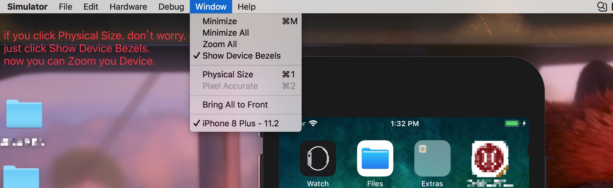 screen shot