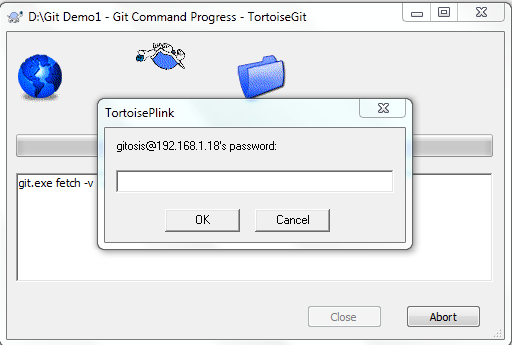 Tortoisegit error