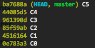 The same commits with new hashes