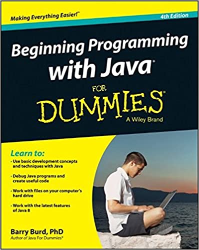 Beginning Java Programming For Dummies, Burd Barry 