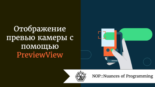 Книга Отображение превью камеры с помощью PreviewView