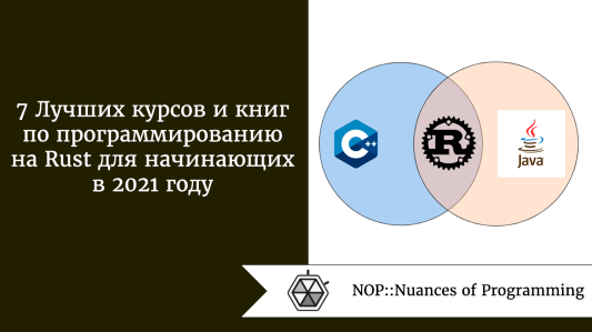 7 Лучших курсов и книг по программированию на Rust для начинающих в 2021 году