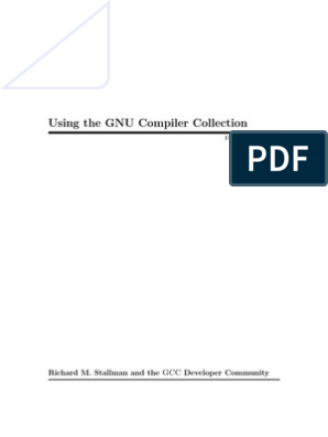 Using the GNU Compiler Collection. For gcc version 4.9.0