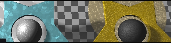 Блеск с использованием фильтрации анизотропии