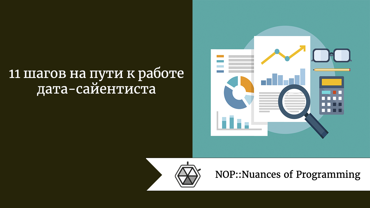 11 шагов на пути к работе дата-сайентиста